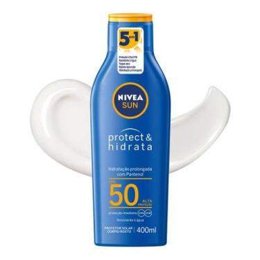 Imagem de Protetor Solar Nivea Protect E Hidrata FPS50 400ml, 400ml