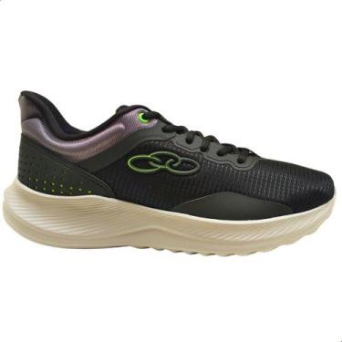 Imagem de Tenis esportivo olympikus masculino run zex original, 43, Preto, Chumb