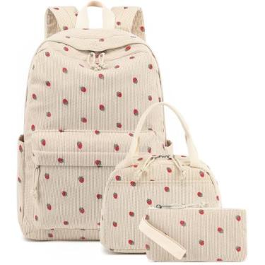 Imagem de Mochila Escolar Bluboon para Adolescentes - com Lancheira e Porta-Lápi