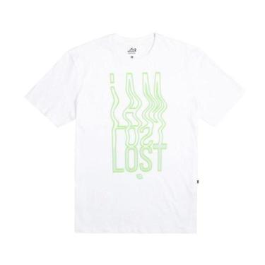 Imagem de Camiseta Lost I am Lost Masculina Branco, Branco, P