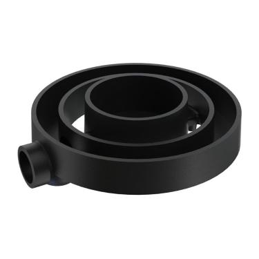 Imagem de Queimador para Fogão Industrial Duplo 1 Cano Ferro Fundido 17,4cm Traseiro de Alta Performance Libaneza