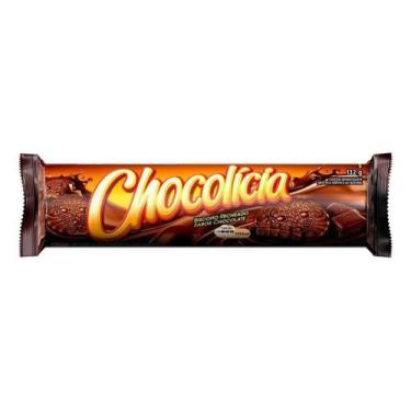 Imagem de Biscoito Recheado Chocolicia Mondelez Sabor Chocolate 132g para Lanche