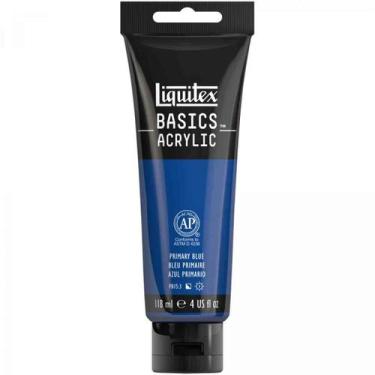 Imagem de Tinta Acrilica Liquitex Basics 118ml 420 Primary Blue