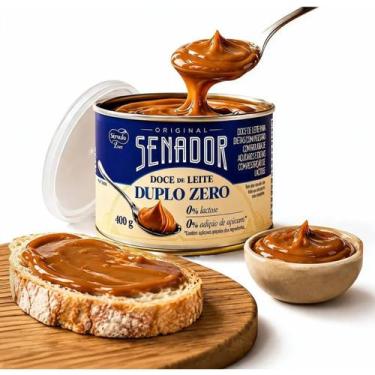 Imagem de Doce De Leite Sem Lactose Sem Açúcar Duplo Zero Senador 400g