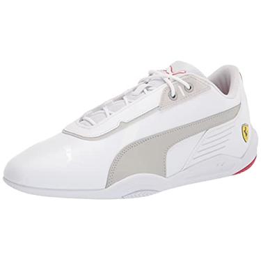 Imagem de PUMA Tênis adulto unissex Ferrari R-cat Machina, Puma branco-cinza viol, 13 Women/11.5 Men