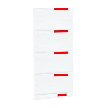 Imagem de Kit 5 Bandejas Para Gondola Canto 170 Amapa 40/30 Branco Pe 