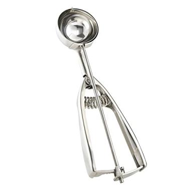 Imagem de Solula-aço inoxidável grande colher de biscoito, dispensador de massa de muffins de cupcake, colher de sorvete, cupcake, muffin, aço inoxidável 18/8 de grau alimentício, tamanho 24