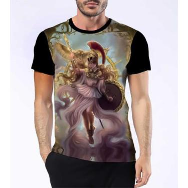 Imagem de Camiseta Camisa Atena Deusa Grega Sabedoria Mitologia Hd 6 - Dias No E