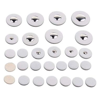 Imagem de Jiayouy Conjunto de 28 peças de almofadas de clarinete para clarinete baixo almofadas para instrumentos de sopro de madeira brancas 16 mm-30,6 mm