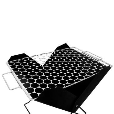 Imagem de Churrasqueira Dobrável Portátil Grande CH460 Vinci Móveis - Preto