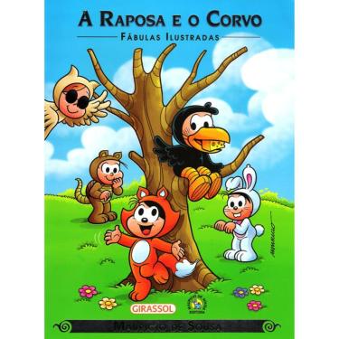 Imagem de Fabulas Ilustradas - A Raposa E O Corvo