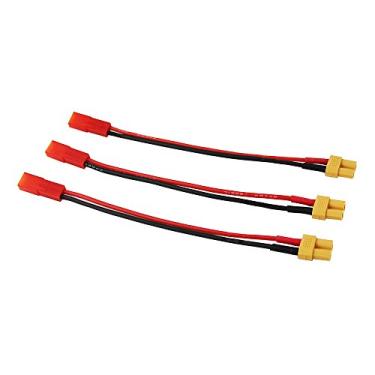 Imagem de OliYin Adaptador conector fêmea JST para fêmea XT-30 XT30 para drone Turnigy FPV Quad(pacote com 3)