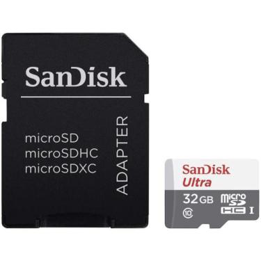 Imagem de Cartão De Memória Ultra 32Gb Microsd Classe 10 Original - Sandisk