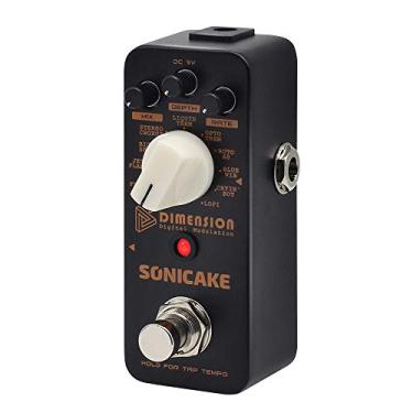 Imagem de SONICAKE Pedal de efeitos de guitarra de modulação digital 5ª dimensão 11 modos de fase, flanger, chorus, tremolo, vibrato, autowah