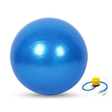 Imagem de Mini bola de yoga 25 cm Pilates bola de treinamento fitness antiderrapante esporte bolas de fitball esporte esporte bola para fitness, Big Blue, 65 cm