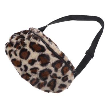 Imagem de Adorainbow 1 Unidade bolsa transversal para mulher bolsa de cintura de leopardo bolsa mensageiro zíper pochete Bolsas de ombro bolsa carteiro Senhorita saco de peito
