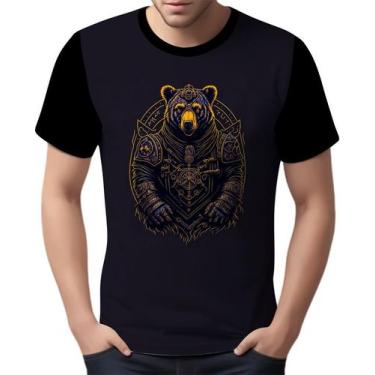 Imagem de Camisa Camiseta Estampada Steampunk Urso Tecnovapor Hd 11 - Enjoy Shop