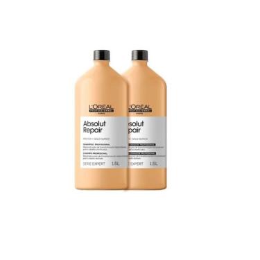 Imagem de Kit Loréal Absolut Repair Shampoo 1,5L + Cond 1,5L - Loreal