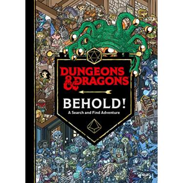 Imagem de Dungeons & Dragons Behold! A Search and Find Adventure: An official gift for kids, adults, and fans of D&D and fantasy role play games