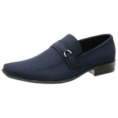 Imagem de Sapato Social Masculino Simples Básico Esporte Fino Liso-Masculino
