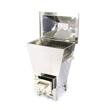 Imagem de Churrasqueira de Inox a Bafo Diamante 24kg