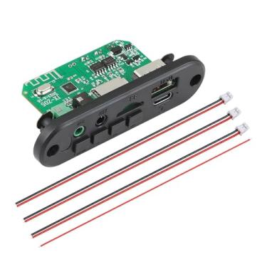 Imagem de Generic Placa de decodificação de áudio mp3, módulo de decodificação de áudio com função de gravação, alto-falante integrado, 7.4v, placa de decodificação bt