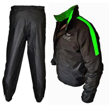 Imagem de Capa de Chuva Motoqueiro Conjunto Nylon Emborrachado Nave, P
