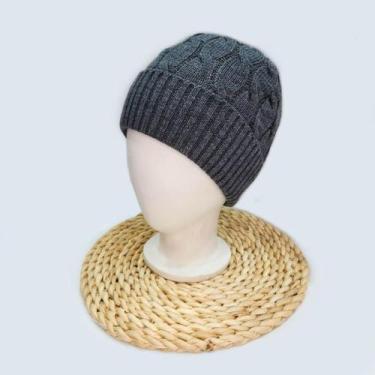 Imagem de Touca Feminina De Inverno Gorro De Trança Confortável De Lã Ideal Para