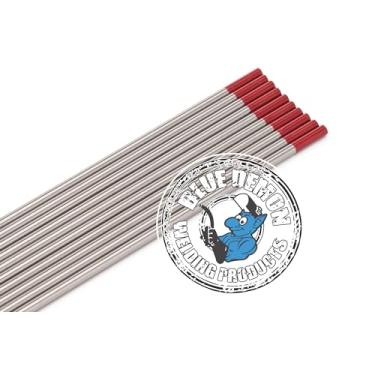 Imagem de Blue Demon TE2T X 1/16" X 7" Eletrodo de tungstênio Thoriated, pacote com 10