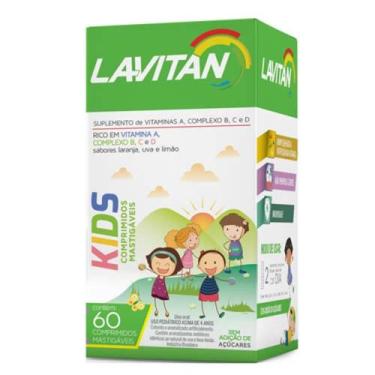 Imagem de Lavitan Kids 60 Comprimidos Mastigáveis - Cimed