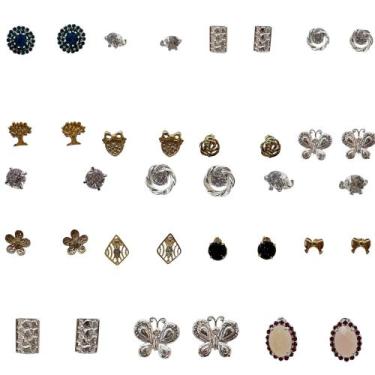 Imagem de Semi Joias Banhadas A Ouro Kit 8 Peças Oportunidade Revenda - Jady Joi