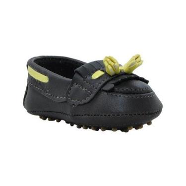 Imagem de Calçados Sapatinho de Bebê - Mocassim Masculino - Bicho de Pé - Sintét