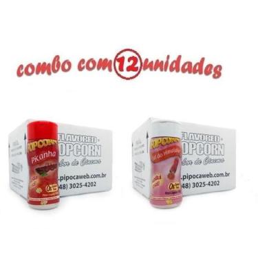 Imagem de Temperos Pipoca - Cx 12 Un- 6 Picanha - 6 Sal Do Himalaia - Flavored P