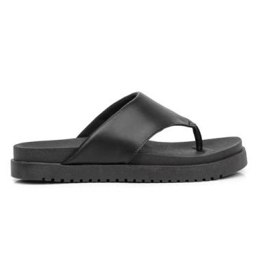 Imagem de Sandália Tamanco Feminino de Salto Plataforma Flat Macia - Nobreza Sho