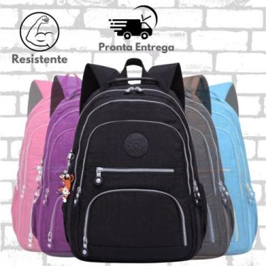 Imagem de Mochila Coreana Feminina Reforçada Resistente Média - New Bag, Rosa