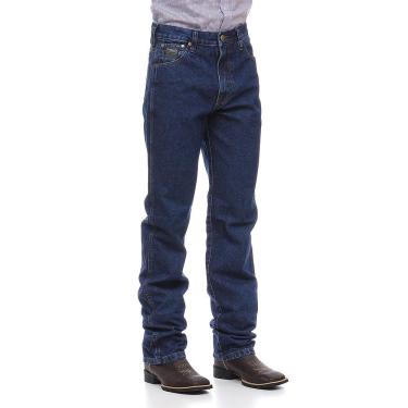 Imagem de Calça Jeans Masculina Escura Green King Fit 100% Algodão - King Farm 19113