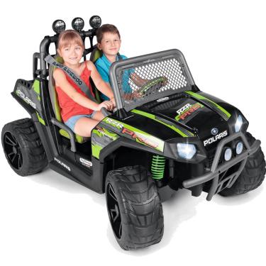 Imagem de Quadriciclo Eletrico Polaris rzr Pro Green Shadow 24V Peg Perego