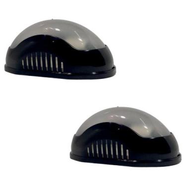 Imagem de Kit 2 Luminaria Arandela Tartaruga Externa Interno Jardim Garagem Quin