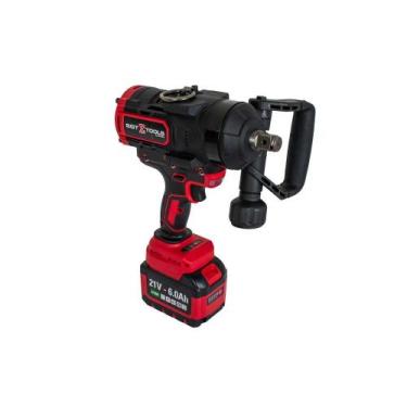 Imagem de Chave de impacto a bateria 21V 6Ah 3/4" Brushless com 2 baterias - SGT