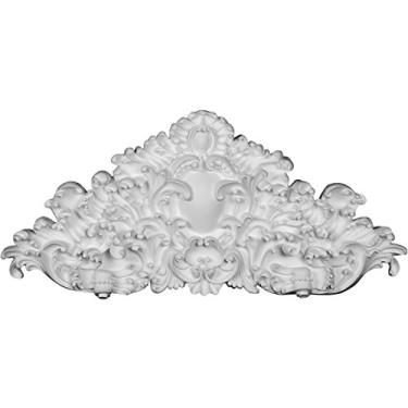 Imagem de Ekena Millwork ONL36X16X03HA 89 cm L x 41 cm A x 9 cm P Onlay, Primed de Fábrica Branco