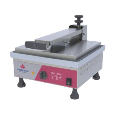 Imagem de Grill Elétrica Progás 45cm Chapa De Alumínio 220v Pra-45e