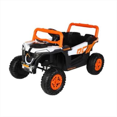 Imagem de Carrinho Infantil Elétrico 12v Controle 2em1 Farois Luz Led - Bribri