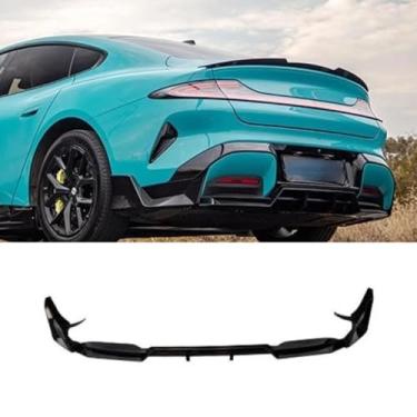 Imagem de Para Su7 Car Rear Bumper Lip Splitter Kit de carroceria difusor capa protetora de para-choques acessórios de carro Tunning Part (preto brilhante)