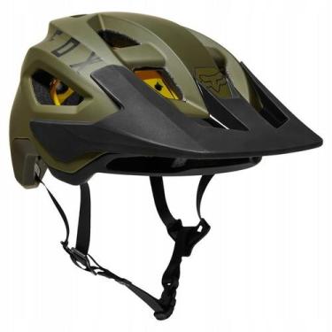 Imagem de Capacete Fox Speedframe Preto Mips, 3, Verde oliva, Preto, P 51-55