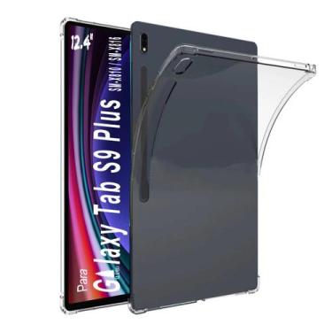 Imagem de Capa tpu silicone para Galaxy Tab S9+ SMX810 X816 12.4 pol - Alamo, Tr