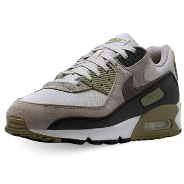 Imagem de Nike Tênis masculino Air Max 90 (DM0029-011, osso claro/oliva neutro/cinza universitário/pedra caverna), Osso claro/oliva neutro/cinza universitário/pedra caverna, 41