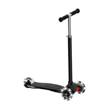 Imagem de Hover-1 Trotinete Sunbeam com luzes de roda multicoloridas, rodas dianteiras de 11,4 cm, freio de pé traseiro e capacidade de peso de 50 kg