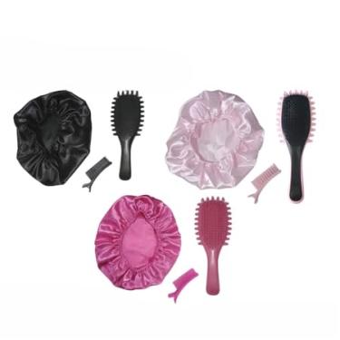 Imagem de Escova Modeladora de Cachos – Controle Frizz e Define Ondulação (Kit Aleatório)