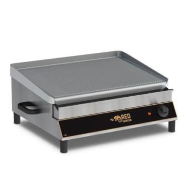 Imagem de Char Broiler Elétrico Red Chameleon Placa de Alumínio Com Teflon 220V 