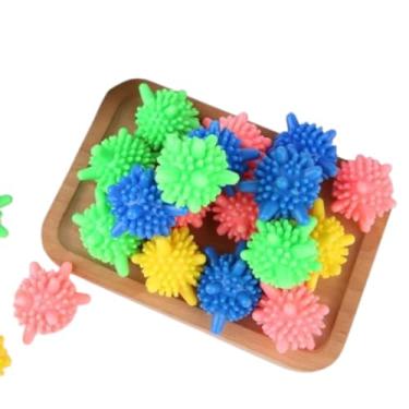 Imagem de Kit 8 Esferas Mágicas de Lavagem de Roupas – Bolas Reutilizáveis até 10.000 Lavagens, Sustentáveis, Eficazes na Remoção de Manchas, Econômicas e Ecológicas para Máquina de Lavar